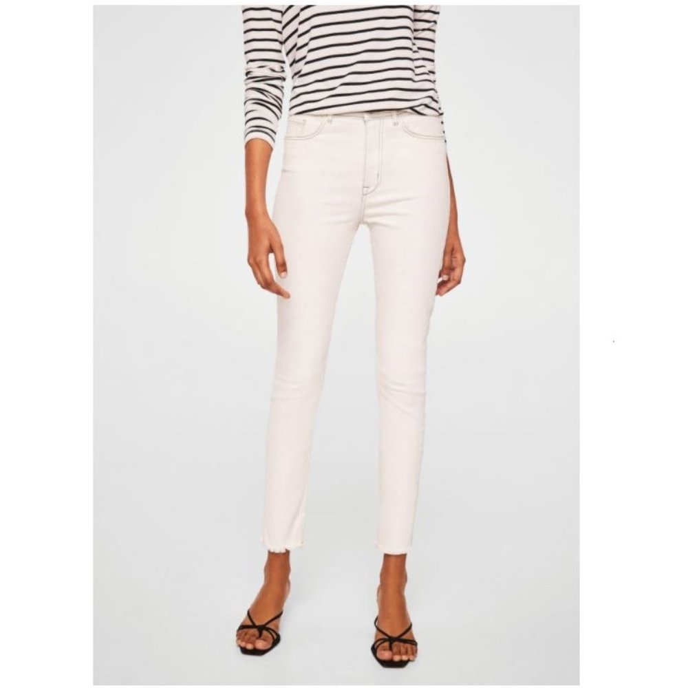 Skinny jeans white 2 XXS MANGO